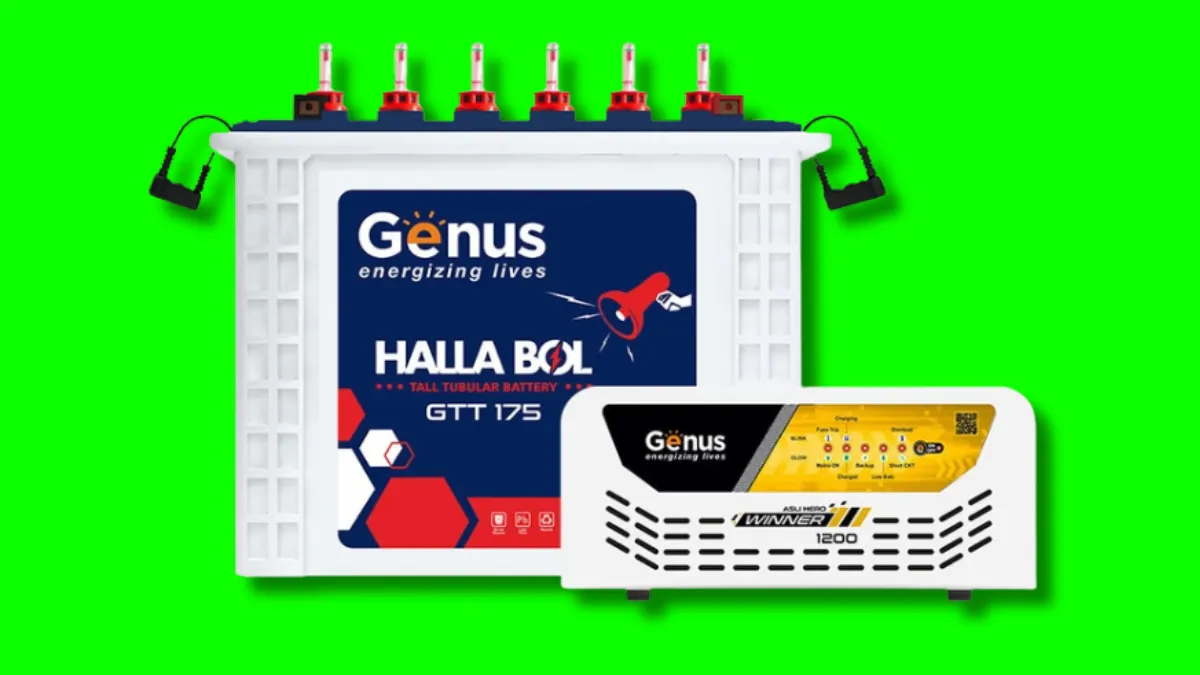 Genus inverter battery combo
